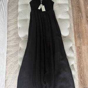 ZSupply Elegant Beachside Black Midi Dress